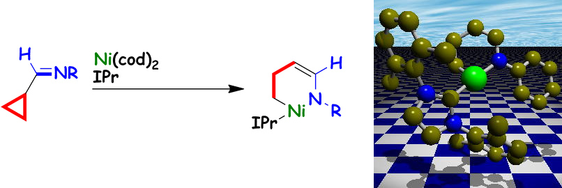 Formation of Six-membered Aza-nickelacycles by Oxidative Addition of Cyclopropyl Imines to Nickel(0)