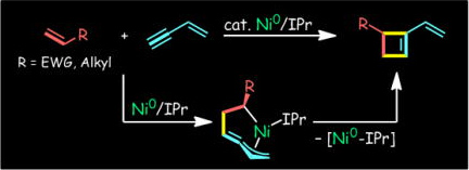 Nickel-Catalyzed Intermolecular [2 + 2] Cycloaddition of Conjugated Enynes with Alkenes